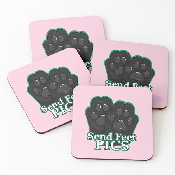Item preview, Send Feet Pics (Black) designed and sold by SaveTheTurret.
