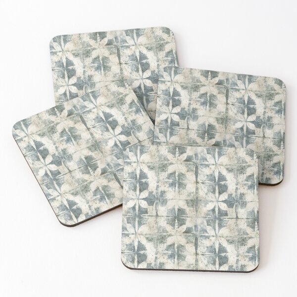 Item preview, Weathered Blue Tile designed and sold by nicbeeseart.