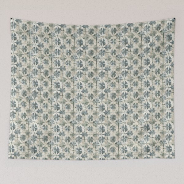 Item preview, Weathered Blue Tile designed and sold by nicbeeseart.