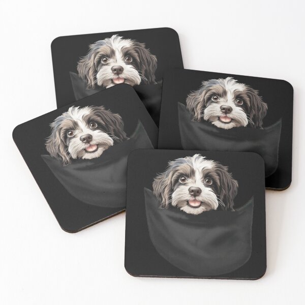 Item preview, Dog in a Pocket Cute Havanese Puppy designed and sold by LovelyHappyGift.
