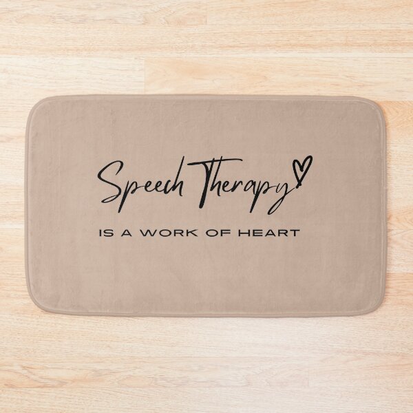 Item preview, Speech Therapy , is a work of heart, Inspirational Therapy saying for End of Year Speech for Teacher  designed and sold by CHAMSSTORE.