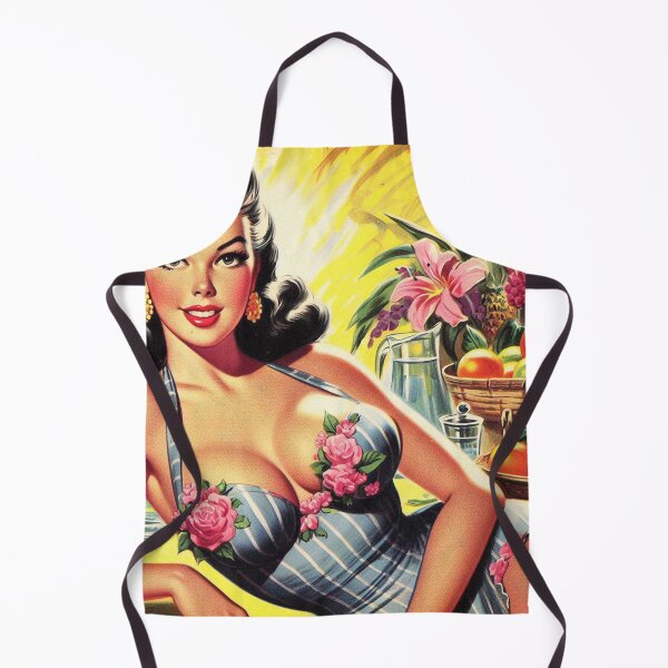 Item preview, Retro Swimsuit Girl designed and sold by PulpVintage.
