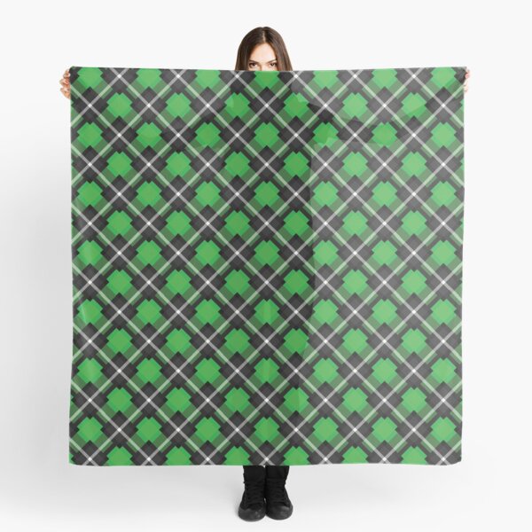 Aperçu de l'œuvre Motif à carreaux verts créée et vendue par Oliveirallan.