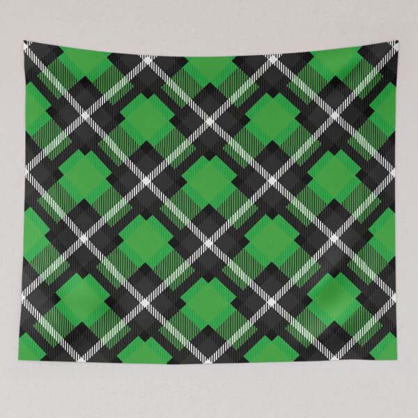 Item preview, Green Plaid Pattern designed and sold by Oliveirallan.