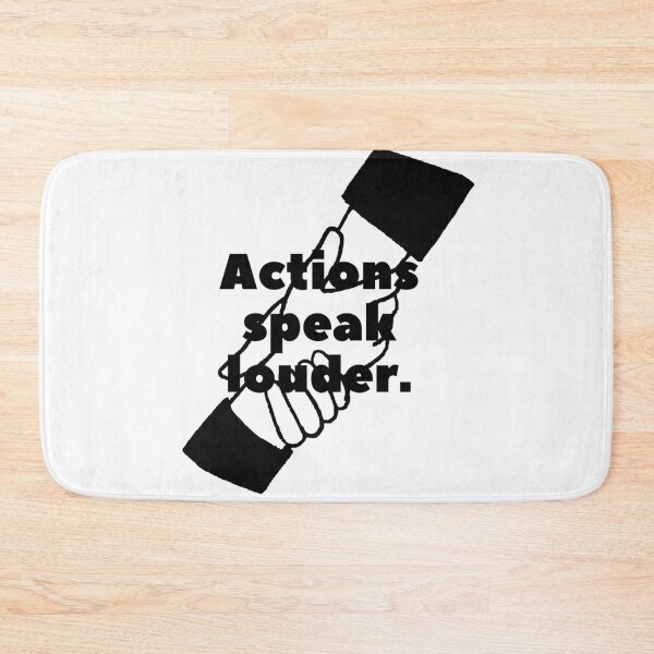 Item preview, Actions speak louder. designed and sold by Bananobanini.