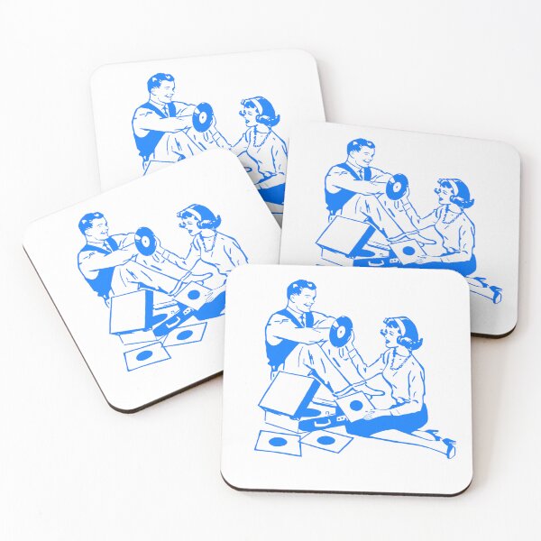 Item preview, 1950s Record Player Comic Strip | Retro Inspired designed and sold by CheekyRetro.