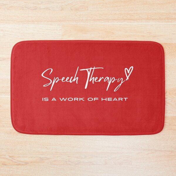 Item preview, Speech Therapy , is a work of heart, Inspirational Therapy saying for End of Year Speech for Teacher  designed and sold by CHAMSSTORE.