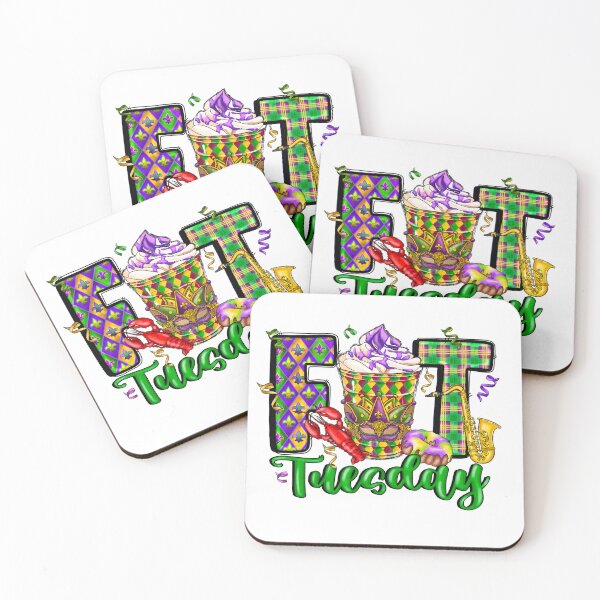 Item preview, Fat Tuesday Mardi Gras Crawfish, Coffee and Donuts   designed and sold by HeyItsBeckyB.