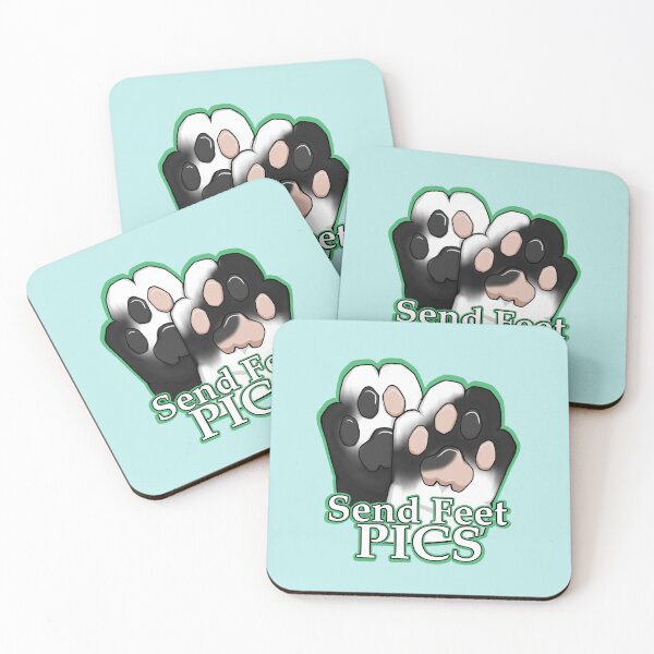 Item preview, Send Feet Pics (Black and White) designed and sold by SaveTheTurret.