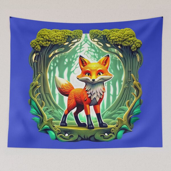 Item preview, Super Cute and Adorable Fox 2 designed and sold by DigitalandPhoto.