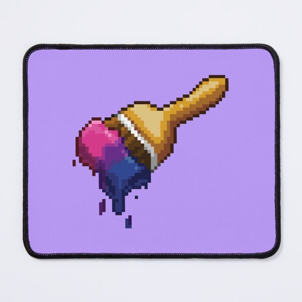 Item preview, Neopet Bisexual Paint Brush Pixel Art designed and sold by AyrosArts.