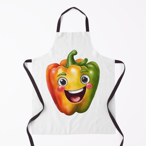 Item preview, Colorful Playful Bell Pepper designed and sold by CuteAndAesthetic.
