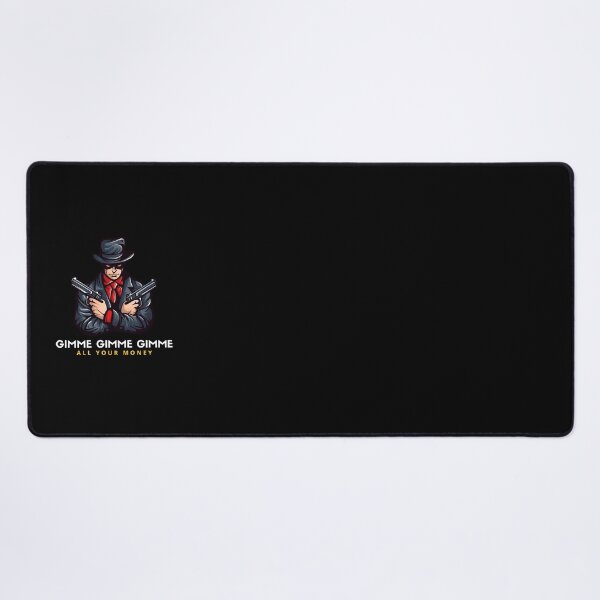 Item preview, Gimme all you Money retro bandit bank robber with Guns designed and sold by SlickCity.