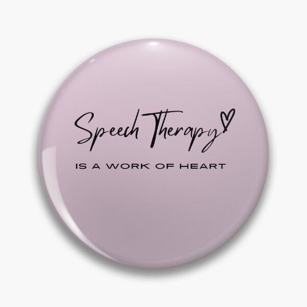 Item preview, Speech Therapy , is a work of heart, Inspirational Therapy saying for End of Year Speech for Teacher  designed and sold by CHAMSSTORE.