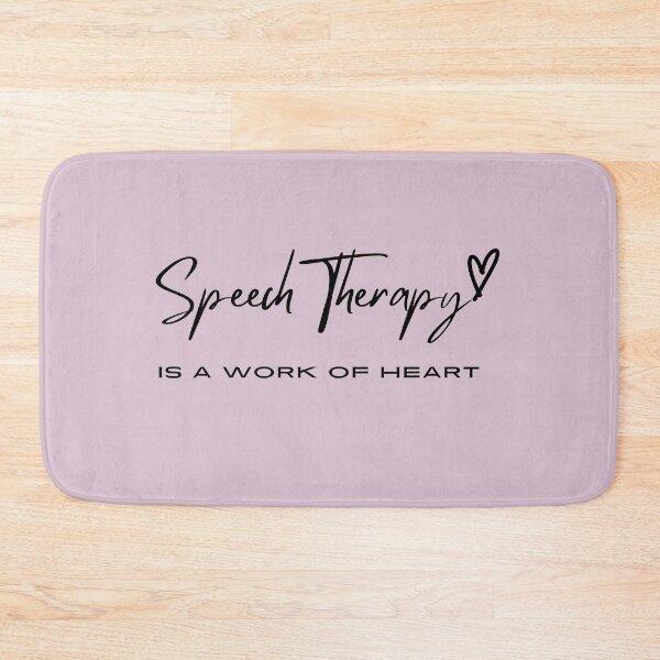 Item preview, Speech Therapy , is a work of heart, Inspirational Therapy saying for End of Year Speech for Teacher  designed and sold by CHAMSSTORE.