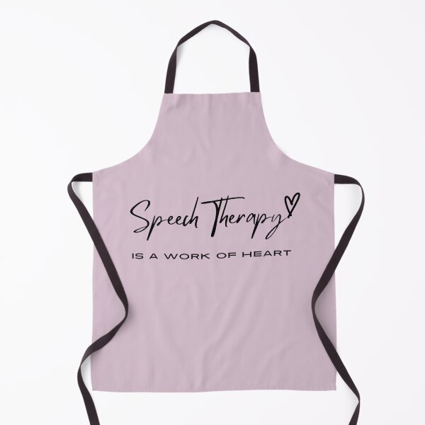 Item preview, Speech Therapy , is a work of heart, Inspirational Therapy saying for End of Year Speech for Teacher designed and sold by CHAMSSTORE.