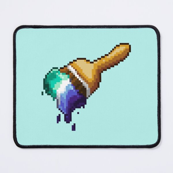 Item preview, Neopet Gay Paint Brush Pixel Art designed and sold by AyrosArts.