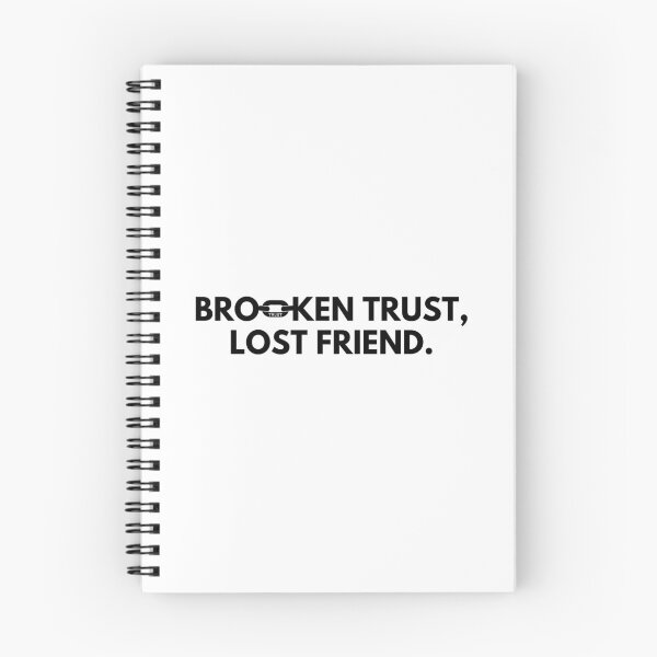 Item preview, Broken trust, lost friend. designed and sold by Bananobanini.