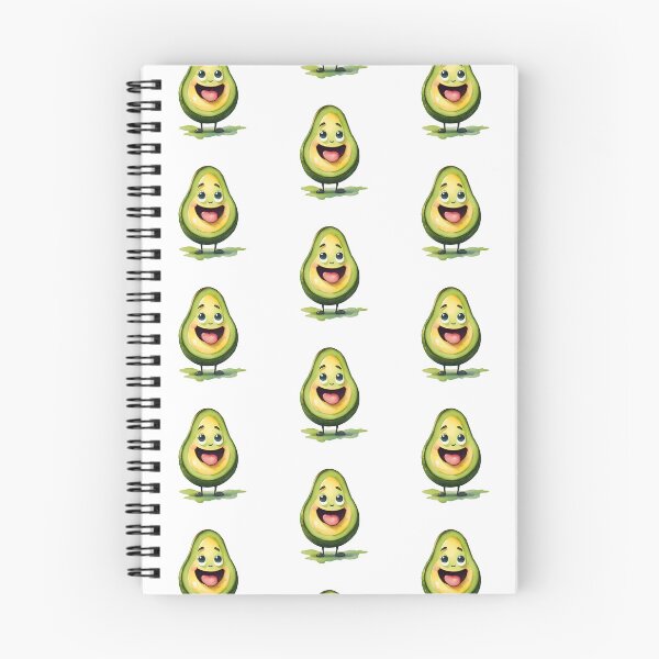Item preview, Adorable Playful Avocado designed and sold by CuteAndAesthetic.