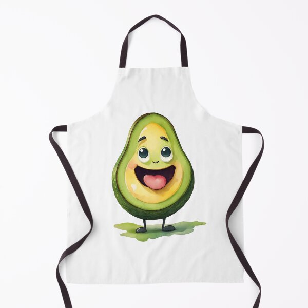 Item preview, Adorable Playful Avocado designed and sold by CuteAndAesthetic.