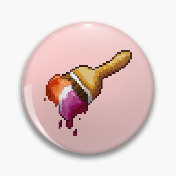 Item preview, Neopet Lesbian Paint Brush Pixel Art designed and sold by AyrosArts.