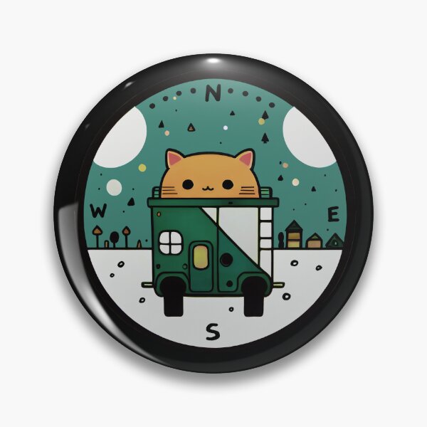 Item preview, Compass Kitty designed and sold by Kisekino Worlds.