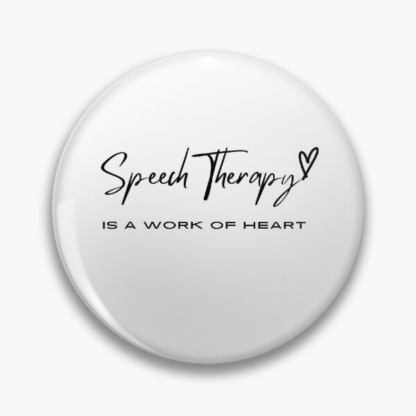 Item preview, Speech Therapy , is a work of heart, Inspirational Therapy saying for End of Year Speech for Teacher  designed and sold by CHAMSSTORE.