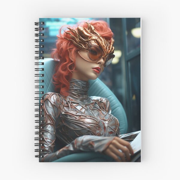 Item preview, Redhead woman portrait designed and sold by oilidesing.