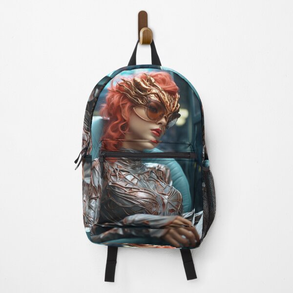 Item preview, Redhead woman portrait designed and sold by oilidesing.