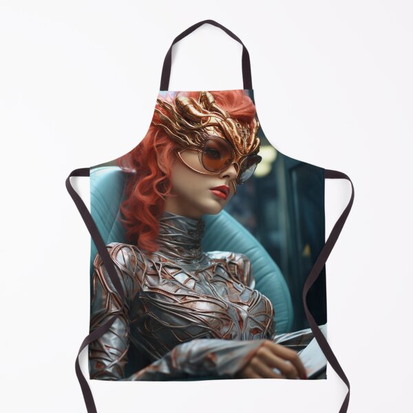 Item preview, Redhead woman portrait designed and sold by oilidesing.