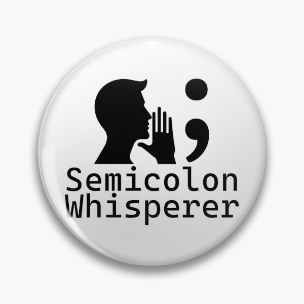 Item preview, Whispered Syntax: The Semicolon Secret - Programmer's Statement designed and sold by MnDShirts.