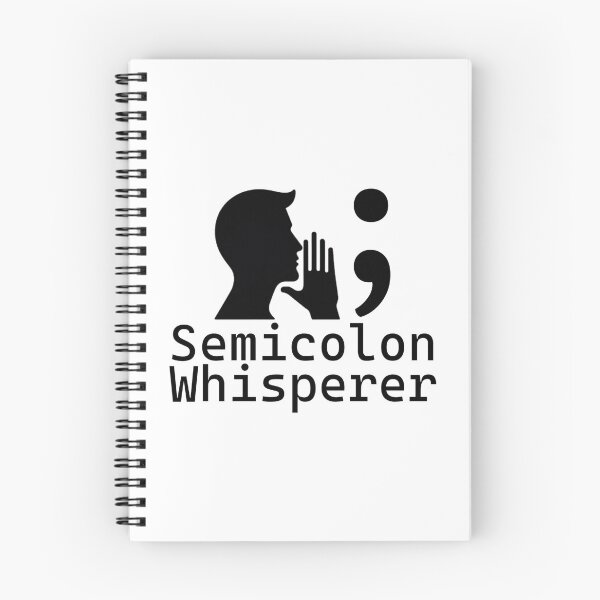 Item preview, Whispered Syntax: The Semicolon Secret - Programmer's Statement designed and sold by MnDShirts.