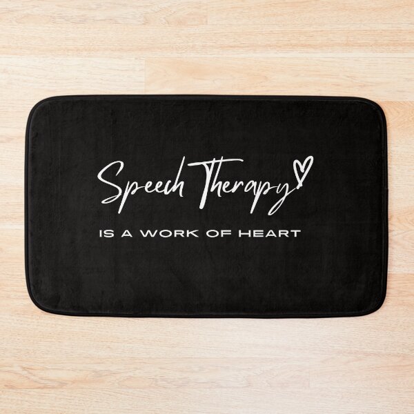 Item preview, Speech Therapy , is a work of heart, Inspirational Therapy saying for End of Year Speech for Teacher  designed and sold by CHAMSSTORE.