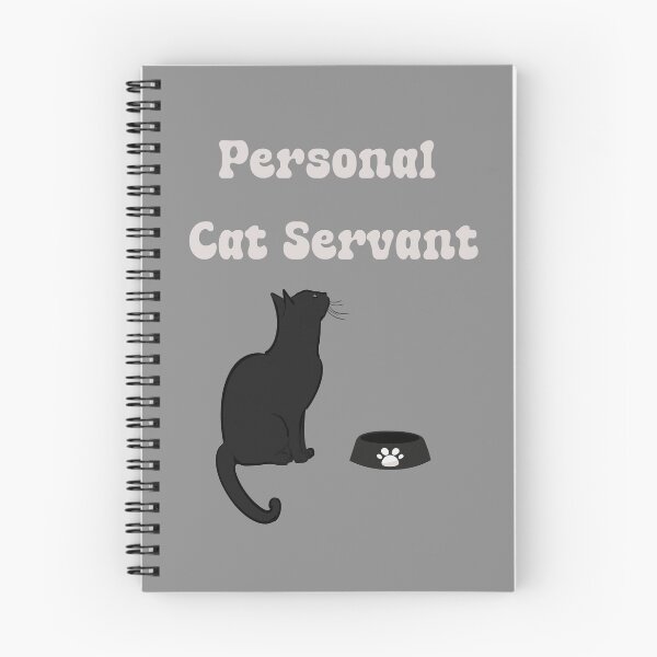 Item preview, Funny Black Cat Personal Servant  designed and sold by ArtFromBeyond.