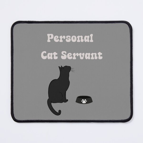 Item preview, Funny Black Cat Personal Servant  designed and sold by ArtFromBeyond.