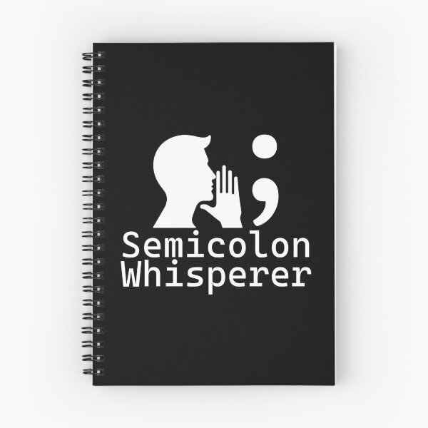 Item preview, Whispered Syntax: The Semicolon Secret - Programmer's Statement designed and sold by MnDShirts.
