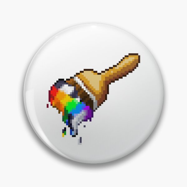 Item preview, Neopet Straight Ally Paint Brush Pixel Art designed and sold by AyrosArts.