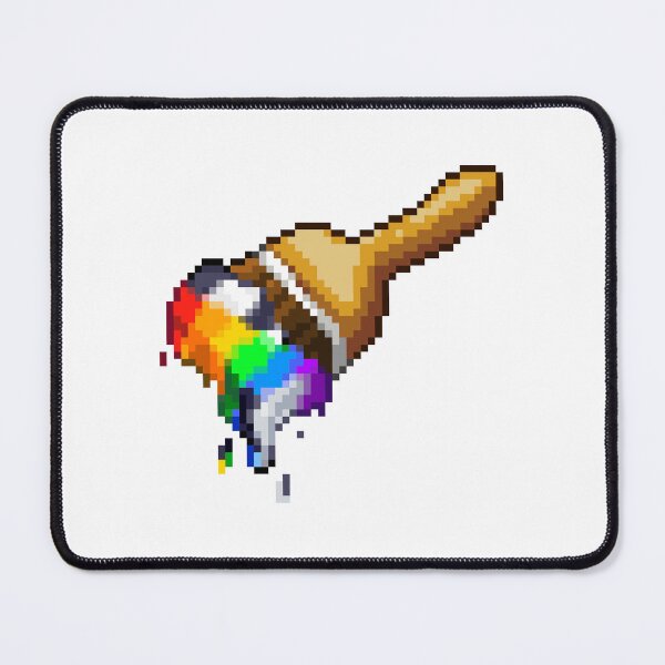 Item preview, Neopet Straight Ally Paint Brush Pixel Art designed and sold by AyrosArts.