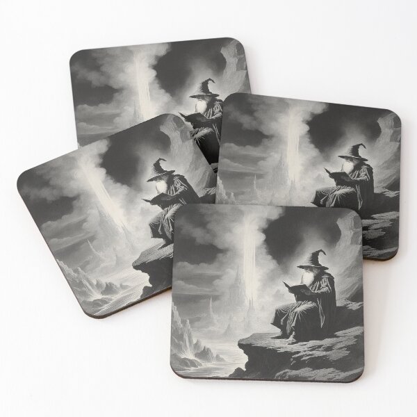 Item preview, Wizard reading designed and sold by Possum-Co.