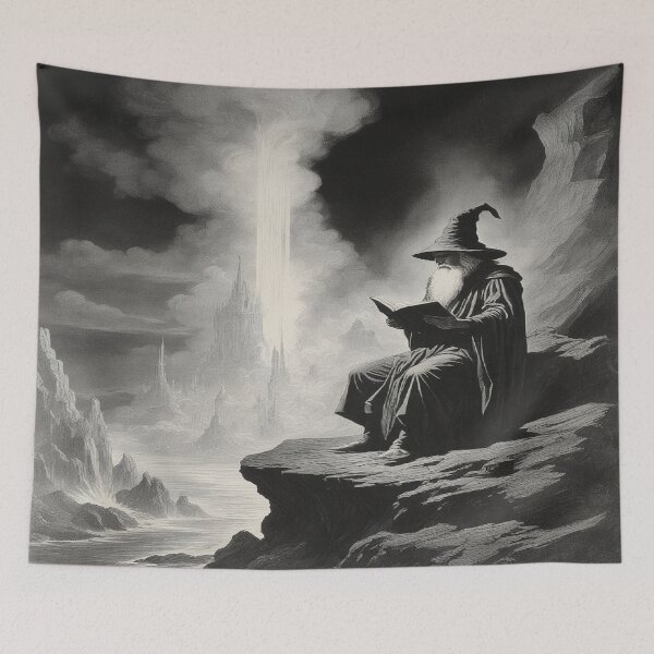 Item preview, Wizard reading designed and sold by Possum-Co.