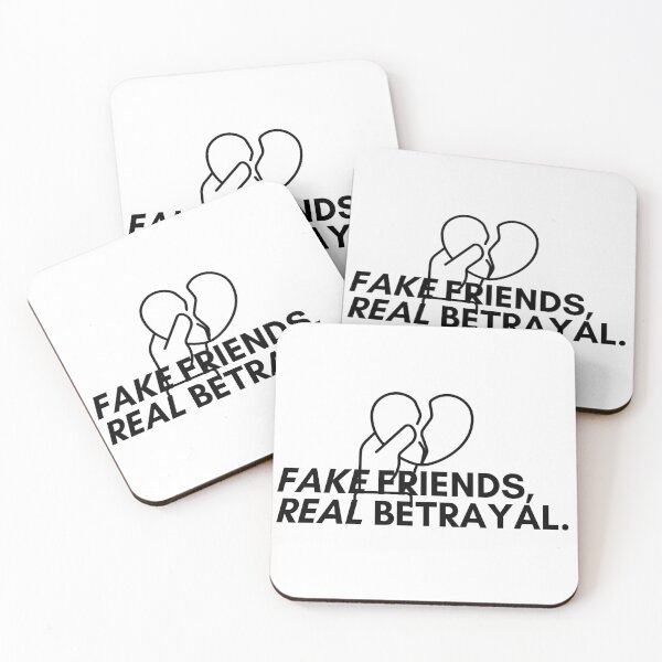 Item preview, Fake Friends, Real Betrayal. designed and sold by Bananobanini.