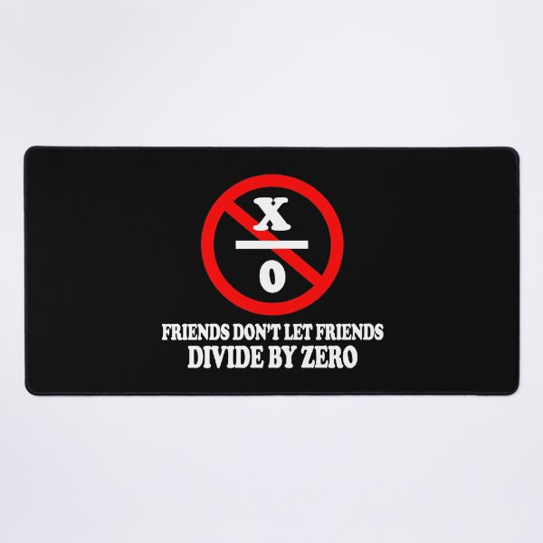 Item preview, Friends Don't Divide By Zero designed and sold by ScienceCorner.