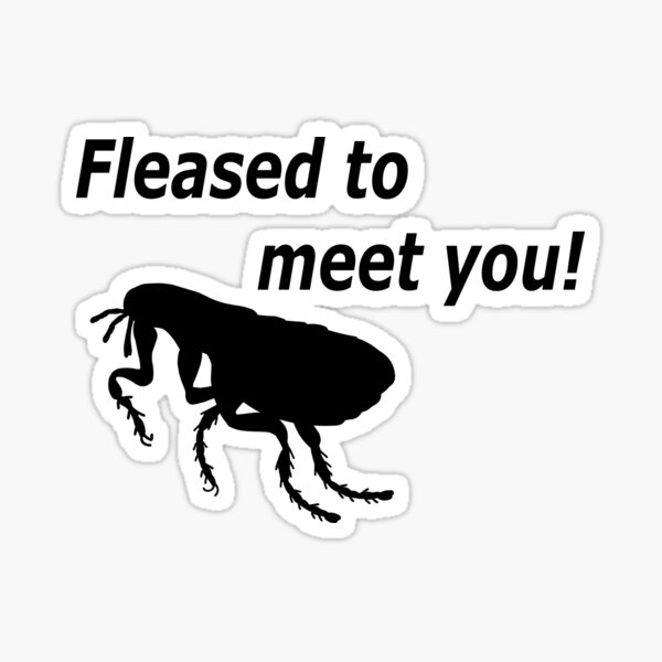 Vista previa del artículo con la obra «Camiseta Fleaed to Meet You Funny», diseñado y vendido por sweetsixty.