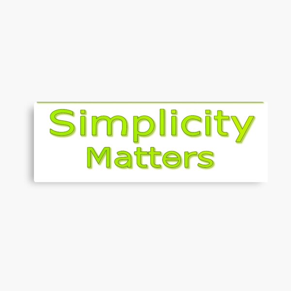 Vista previa del artículo con la obra «La línea de la simplicidad importa Lime», diseñado y vendido por KriticalDesigns.