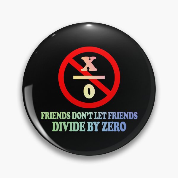 Item preview, Friends Don't Divide By Zero designed and sold by ScienceCorner.