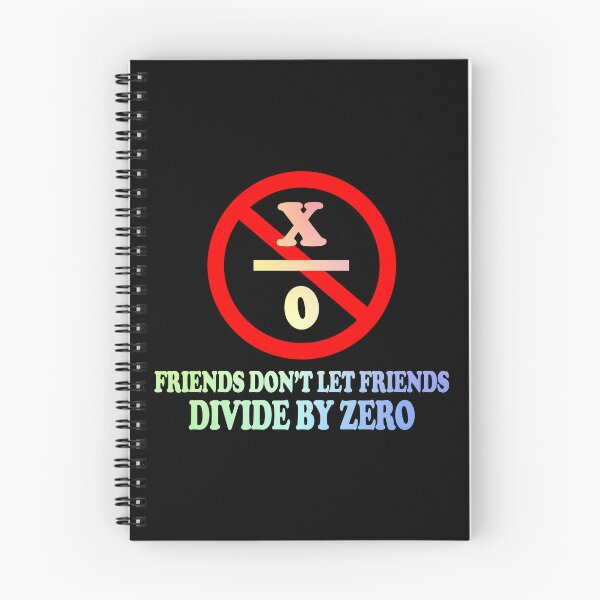 Item preview, Friends Don't Divide By Zero designed and sold by ScienceCorner.