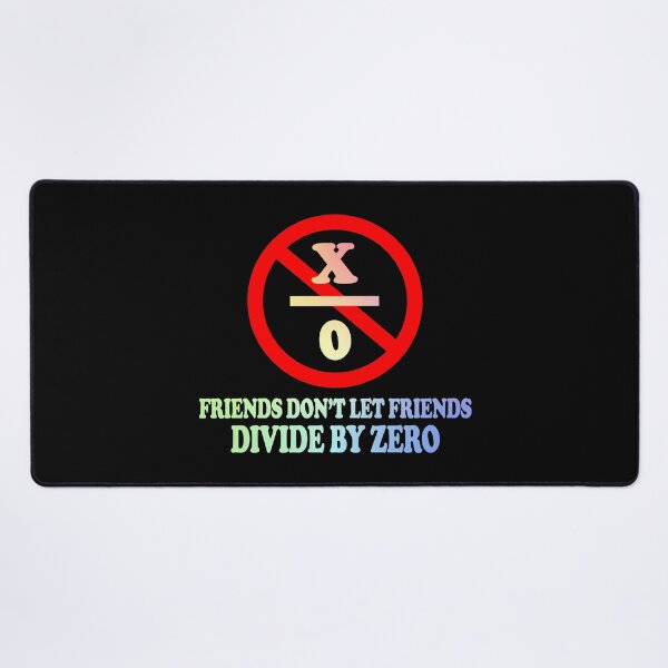 Item preview, Friends Don't Divide By Zero designed and sold by ScienceCorner.