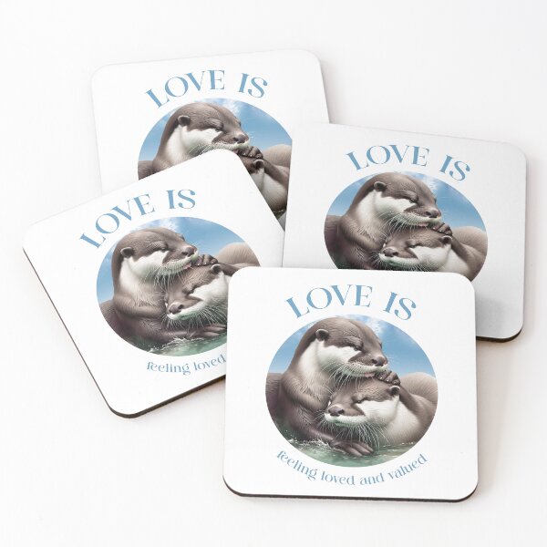 Item preview, Love is feeling loved and valued designed and sold by Lisa Weber.