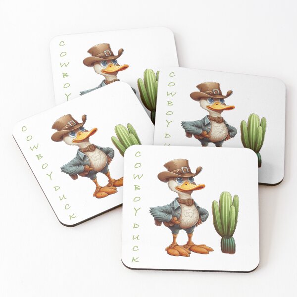 Item preview, cowboy duck designed and sold by Gadet100.