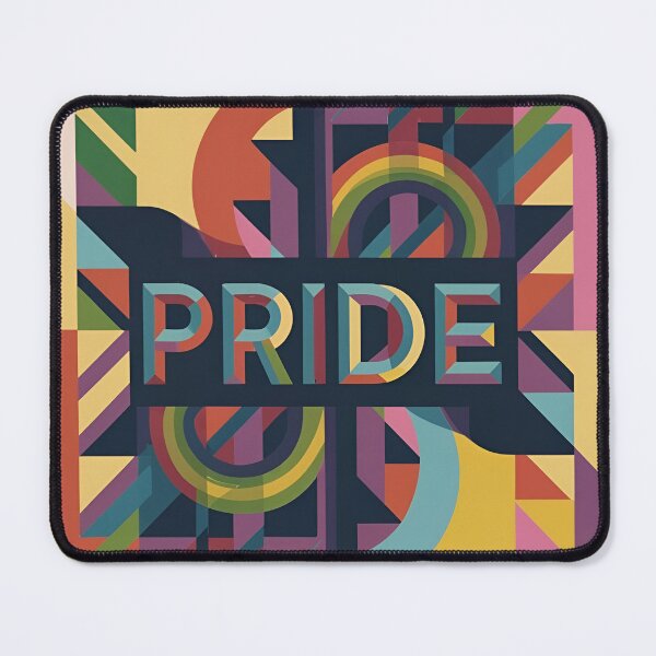 Item preview, Progress pride, colorful inscription designed and sold by LuckyFamily.